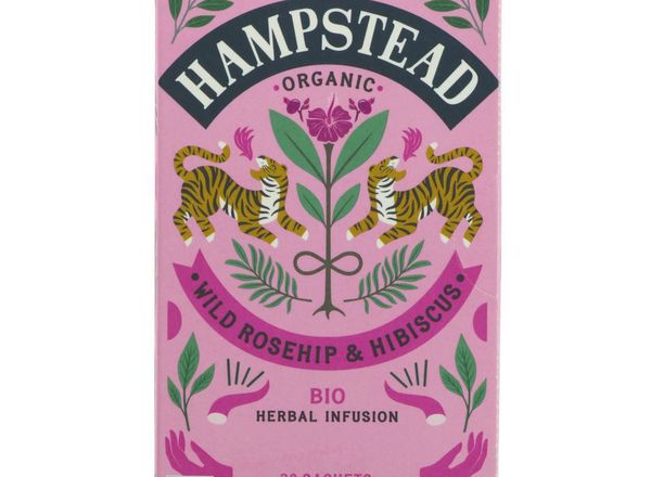 (Hampstead Tea) Wild Rosehip & Hibiscus - 20 bags
