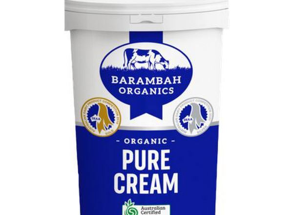 Cream Organic: Pure - BO (Esky Required)