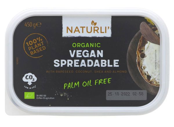 Naturli vegan spreadable large