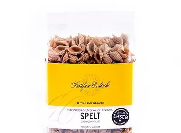 Carleschi Spelt Stoneground White Conchiglie