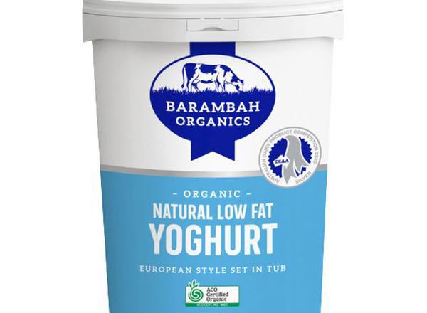 Yoghurt Organic: Natural, Low Fat - BO (Esky Required)