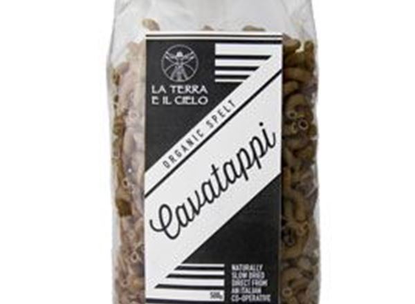 Organic Pasta - Spelt Cavatappi  Organic