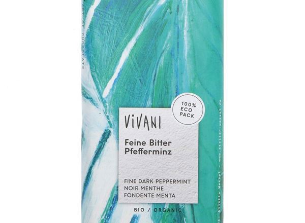 Vivani Dark Chocolate with peppermint