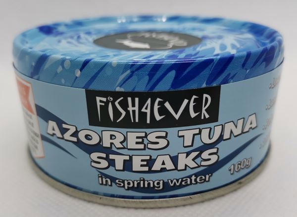 Fish4Ever Azores Tuna Steak in Spring Water