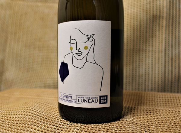 Organic White Wine, Domaine Claretiere Muscadet Sevre et Maine Sur Lie, 2018