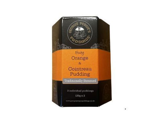 Fruity Orange & Cointreau Christmas Pudding 2 X 120g