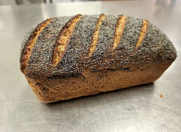 Rye Sourdough Bread Sliced