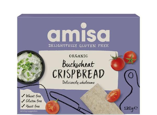 Organic Buckwheat Crispbread - Gluten-free 120g