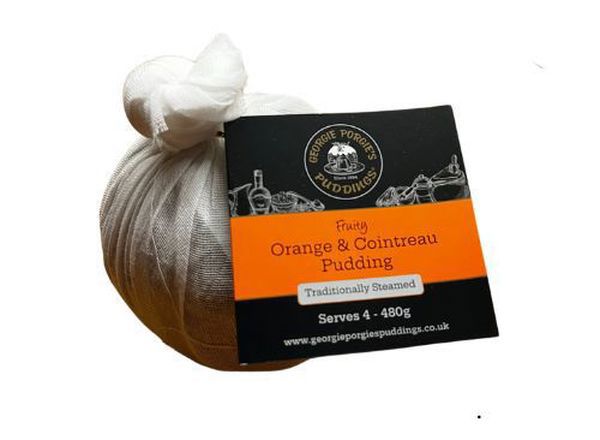 Fruity Orange & Cointreau Christmas Pudding 480g