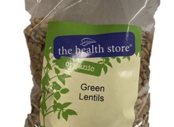 Organic Green Lentils - 500G