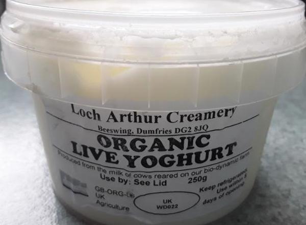 Loch Arthur Organic Yoghurt