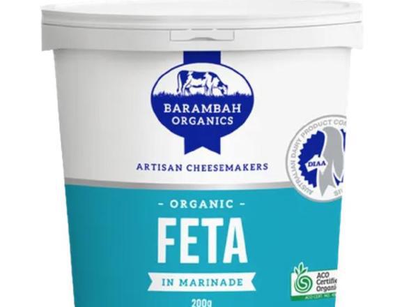 Cheese Organic: Feta Marinated - BO (Esky Required)