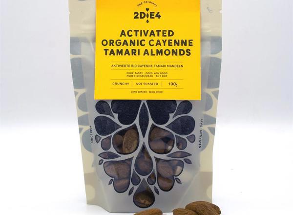 2DiE4 Activated Organic Cayenne Tamari Almonds 100g