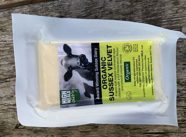 High Weald organic sussex velvet cheese
