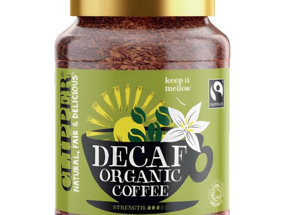 Clipper Organic Fairtrade Instant Decaf Coffee