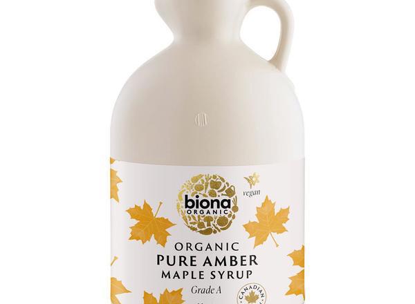 Biona Organic Pure Maple Syrup Amber Grade A 1L