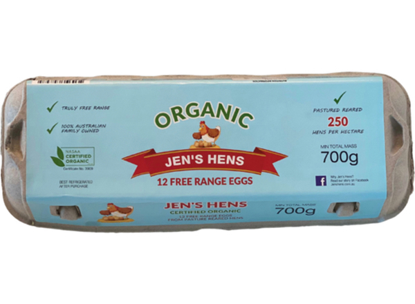 Egg - Organic - Pasture Raised: Dozen - JH