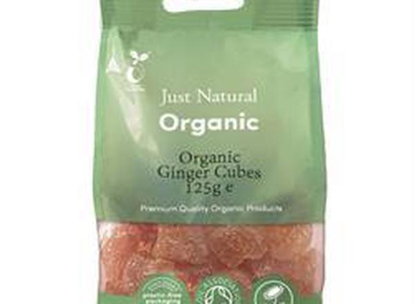 Just Natural Organic Crystallised Ginger