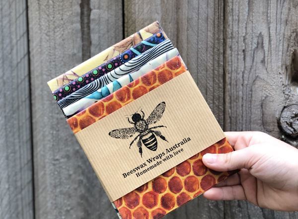 Beeswax Wrap: Lunch & Snack Pack - BA