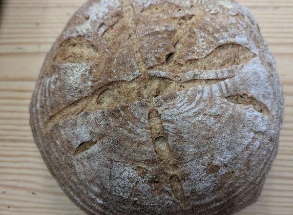 The Crust Bakery Polish Village Light Rye Sourdough SLICED