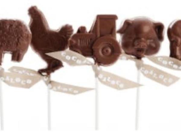 Cocoa Loco -Milk Chocolate Farm Animal 30g - Tractor