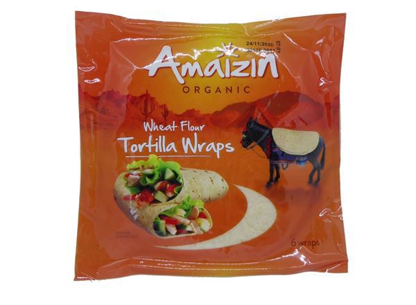 Amaizin Organic Tortilla Wraps