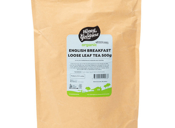 Tea, Loose Leaf - English Breakfast - Organic - HG