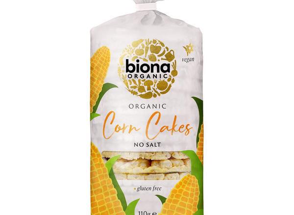 Organic GF Corn Cakes no salt  - 100% Corn 110g