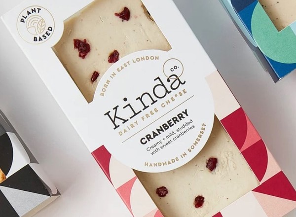 Kinda Co Cranberry Vegan Cheese