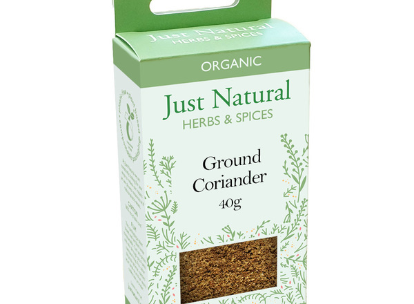 Organic Ground Coriander (Box) 40g