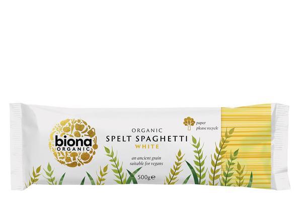 Spelt Spaghetti Pasta-White Organic 500g