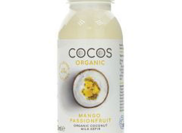 Cocos coconut kefir mango passion fruit