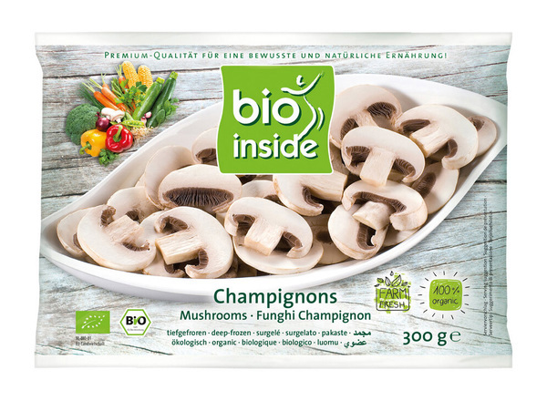 Organic Sliced Mushrooms 300g