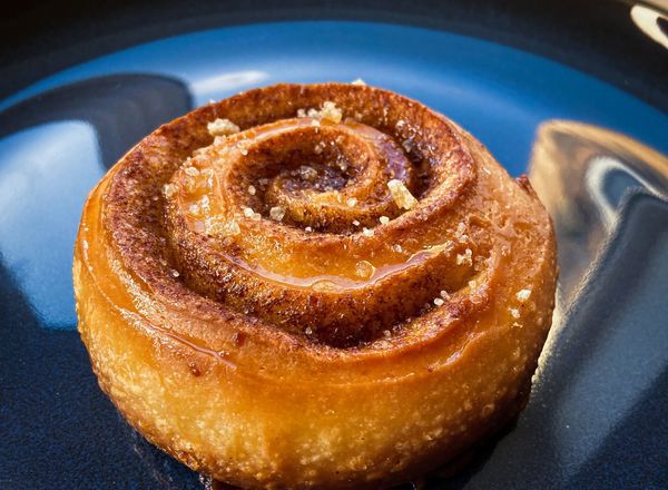 Sourdough cinnamon bun