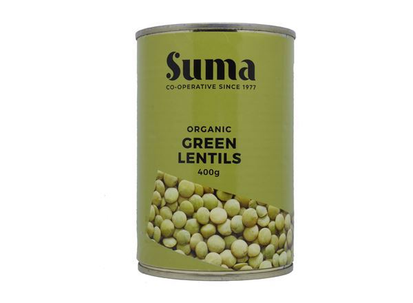 Organic Tinned Green Lentils