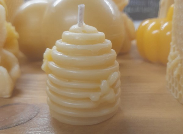 Beeswax candle- Hive