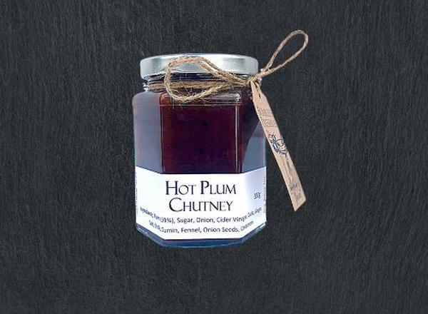 Hot & Sticky Plum Chutney