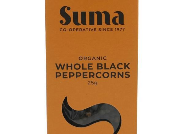 (Suma) Spices - Peppercorns Black 25g