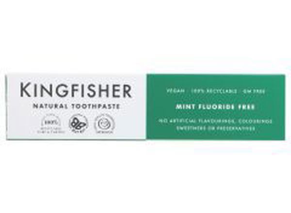 Kingfisher Mint Toothpaste Fluoride Free