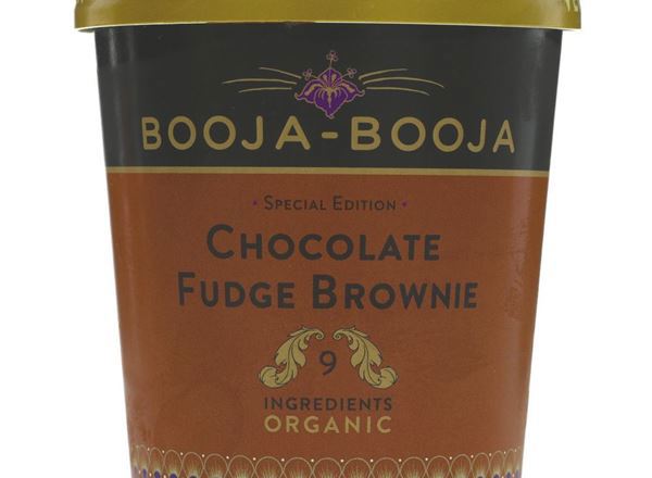 Booja Booja Organic Chocolate Fudge Brownie vegan Ice Cream