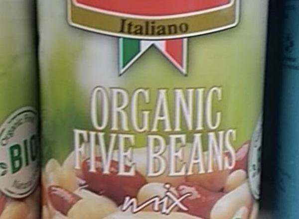. Organic Five Bean Mix