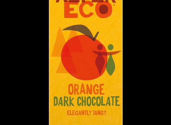 AlterEco Organic Dark Chocolate with Orange 100g