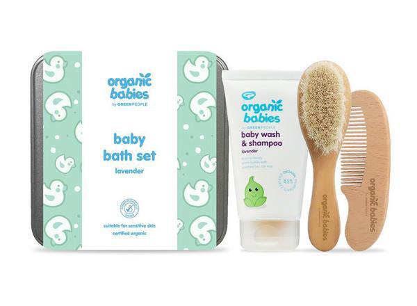 Organic Babies Baby Bath Set Lavender 425g