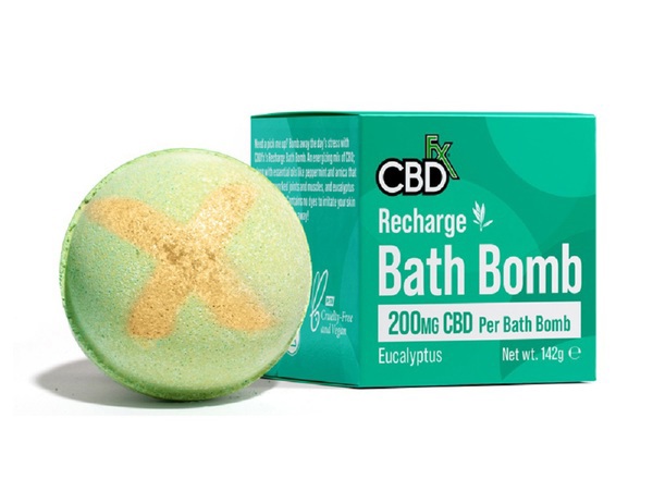 CBDfx Recharge Bath Bomb 200mg