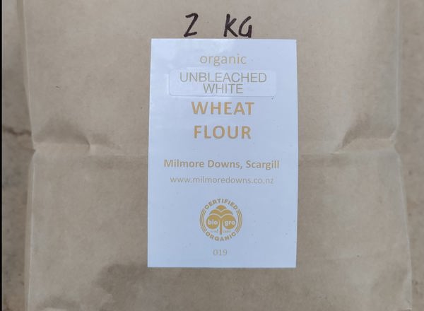 Wheat Flour Unbleached White Organic Canterbury