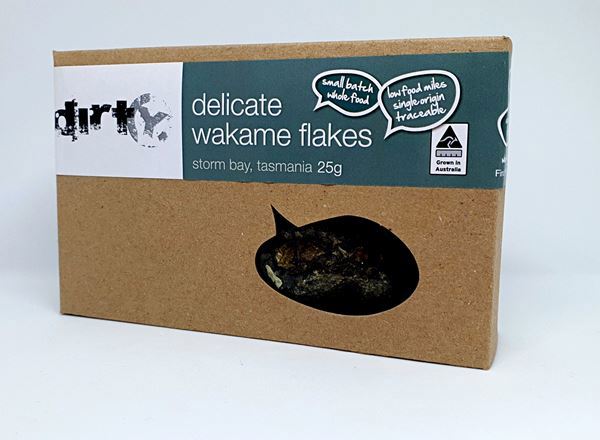 Seaweed Natural: Wakame Flakes (Dried) - Wild Harvested - DI