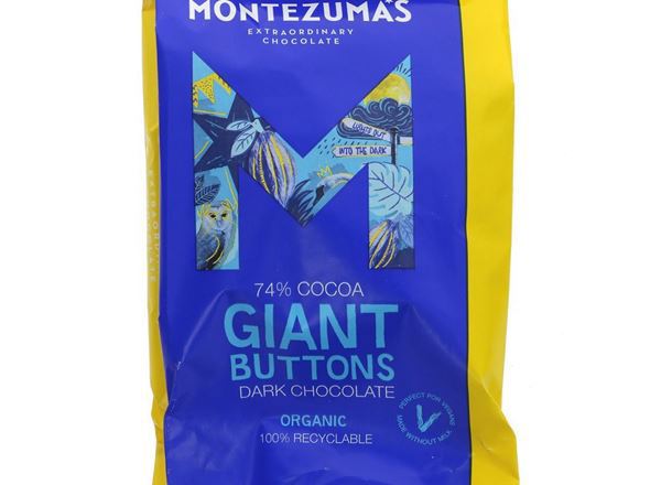 Montezuma dark chocolate buttons 73%