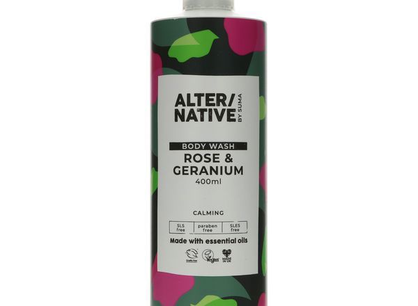 Body Wash Rose & Geranium 400ML