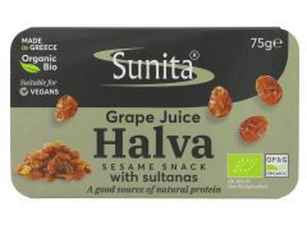 Sunita Organic Grape Juice & Sultana Halva