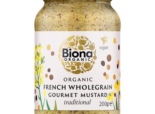 French Wholegrain Mustard Traditional Organic 200g